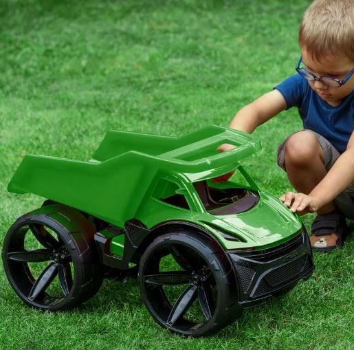 Kamion lodër plastik Wader Maximus 64010, i gjelbër