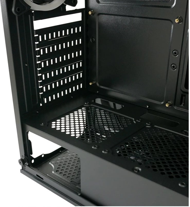 Kasë LC-Power 703B Quad-Luxx, midi tower, RGB