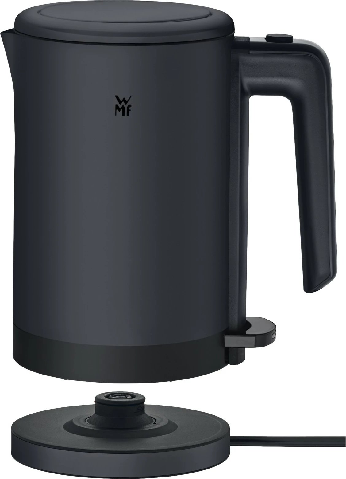 Çajnik elektrik WMF KITCHENminis 0413140071, 0.8 L, 1800 W, i zi, çelik inox