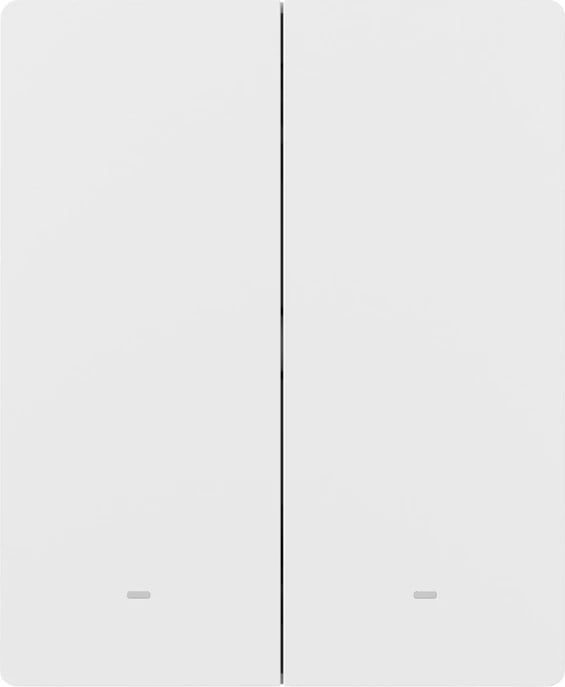 Switch i mençur Sonoff M5-2C-80W, 2 kanale, Matter, i bardhë