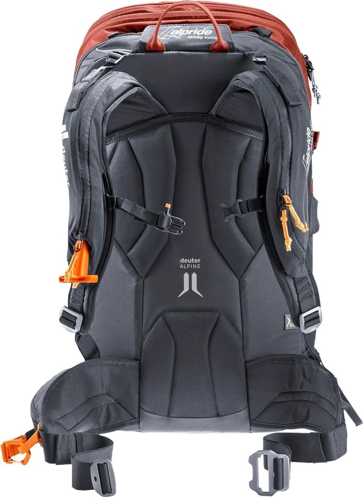 Çantë shpine Deuter Alproof Tour 36 + 5 SL, për femra, e kuqe e zezë Çantë shpine Deuter Alproof Tour 36 + 5 SL, për femra, e kuqe e zezë