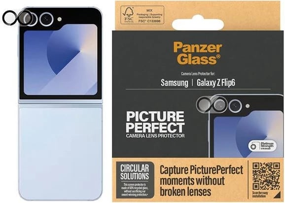 Mbrojtës kamerë PanzerGlass për Samsung Galaxy Z Flip 6