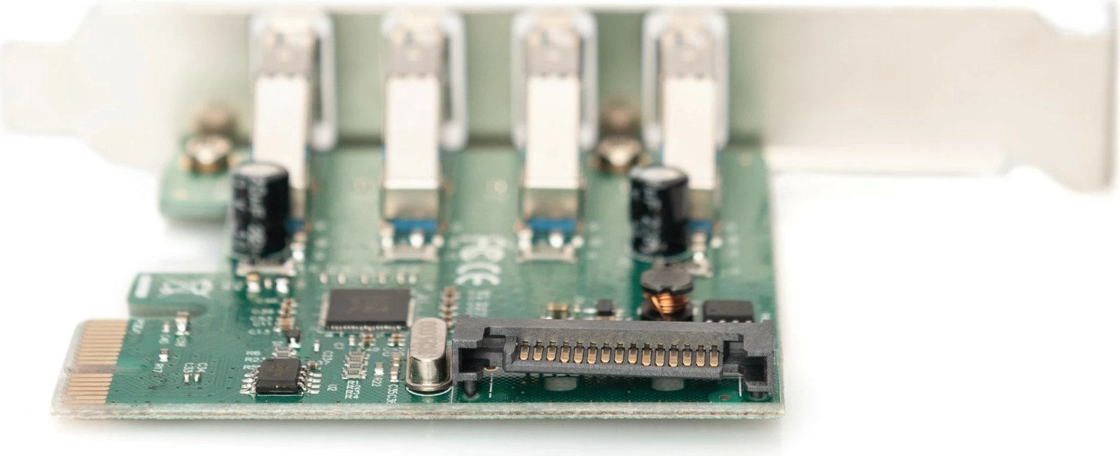 Kartë shtesë PCI Express 4-Port USB 3.0 Digitus, Wired, 5000 Mbit/s