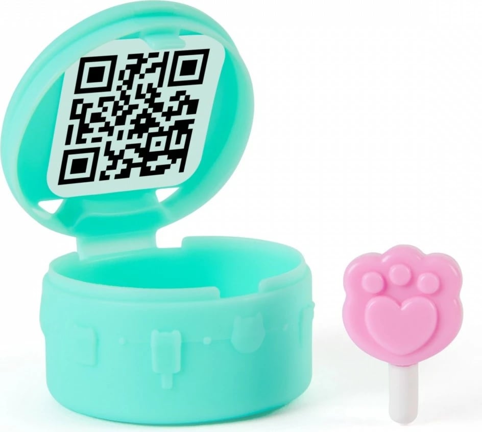 Set lojërash, Gabby's Dollhouse Spin Master, 6074162 Cakey Cat Sweet Treat Balcony, për shtëpinë e kukullave, pa bateri, set