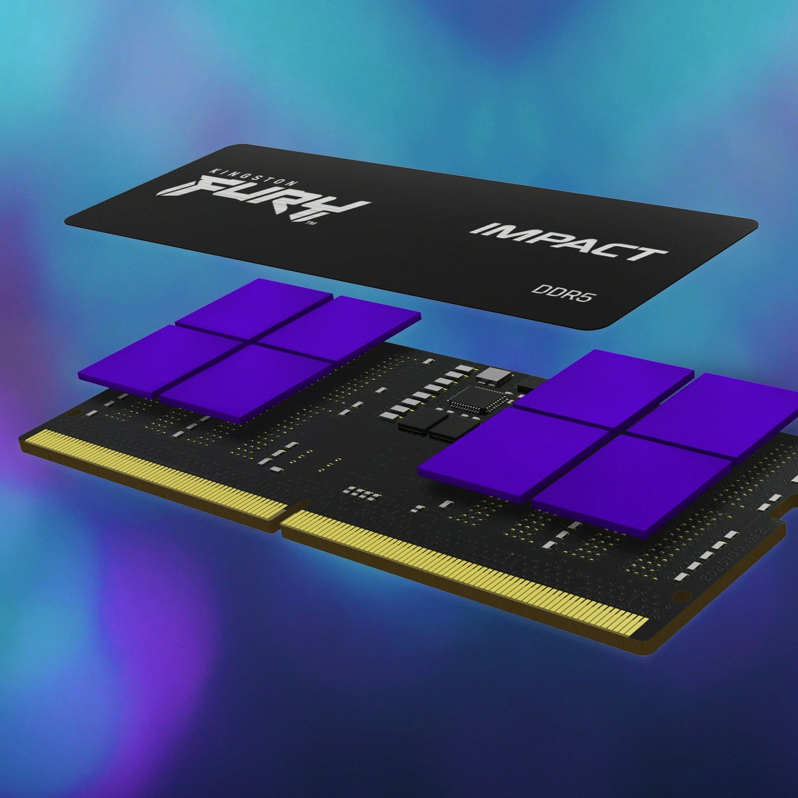 RAM Memorje Kingston FURY Impact 16GB DDR5 6000MT/s SODIMM e zezë
