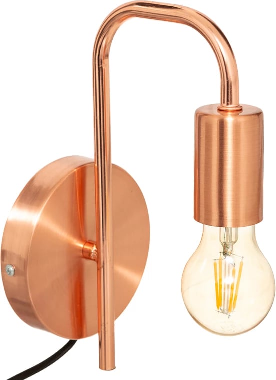 Llambë muri Zhola E27 40W bronz 17x12x25cm