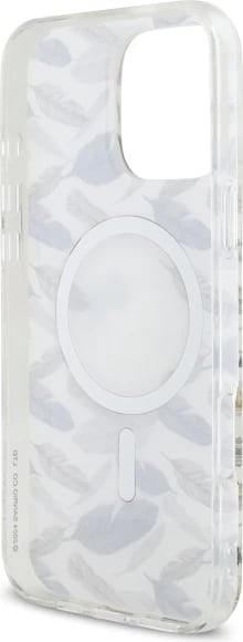 Mbështjellës Hello Kitty IML Golden Leaves MagSafe për iPhone 16 Pro Max, Bardhë