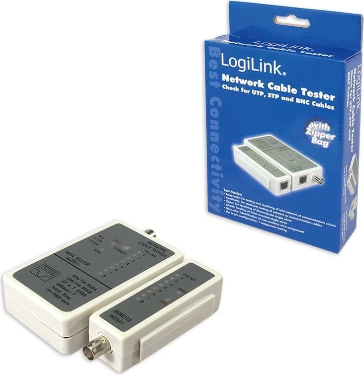 Testues Kabllash Logilink WZ0011, i bardhë