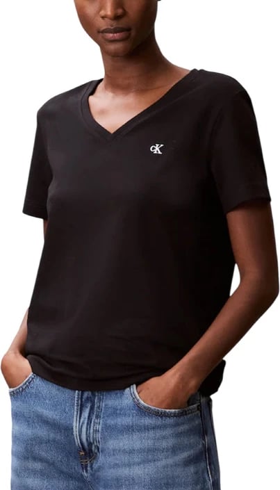 Maicë Calvin Klein Jeans femra e zezë