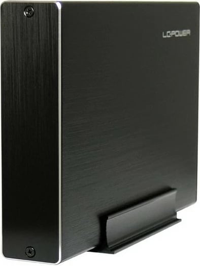 Kasë e jashtme LC-Power LC-35U3-Becrux-C1, 3.5", USB Type-C, e zezë
