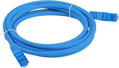 Kabllo Rrjeti Lanberg, S/FTP CAT.6A 1M Blu
