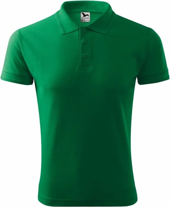 Fanellë polo për meshkuj Malfini, jeshile