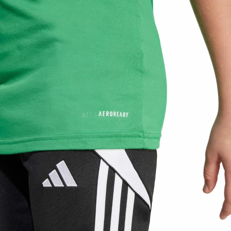 Maicë polo për fëmijë adidas, e gjelbër