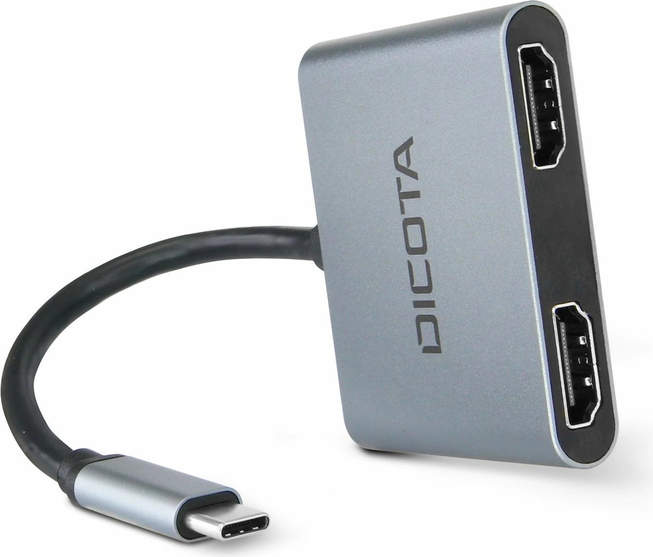 Docking station DICOTA D32063, USB Type-C, Silver