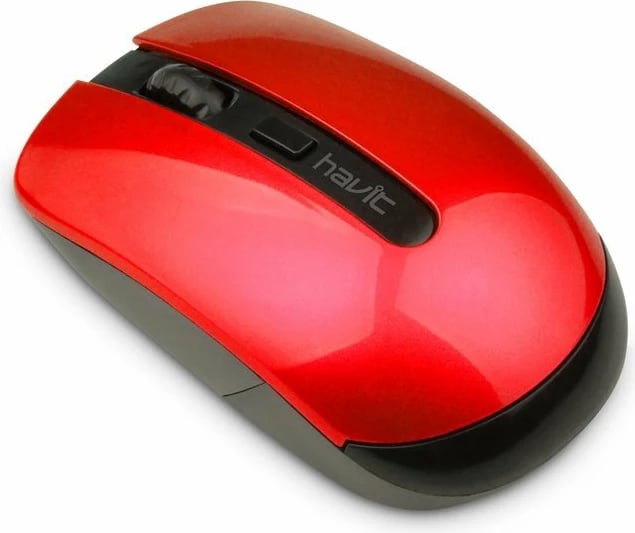 Maus wireless Havit MS989GT, 1600 DPI, i zi & i kuq