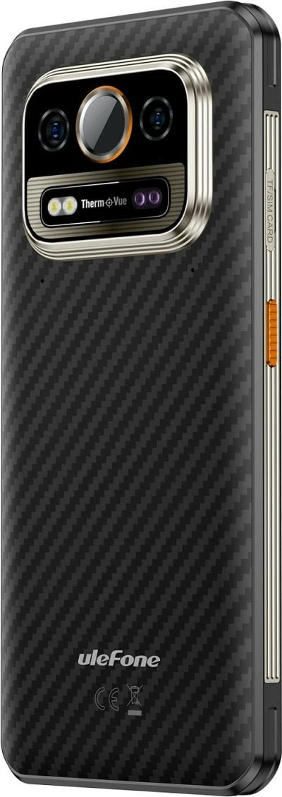 Celular Ulefone Armor 25T 4G, 6/256GB, IP69K, Thermal Vision, Frost Black