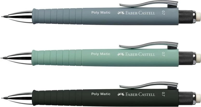 Laps mekanik FABER-CASTELL Poly Matic 0.7, gri