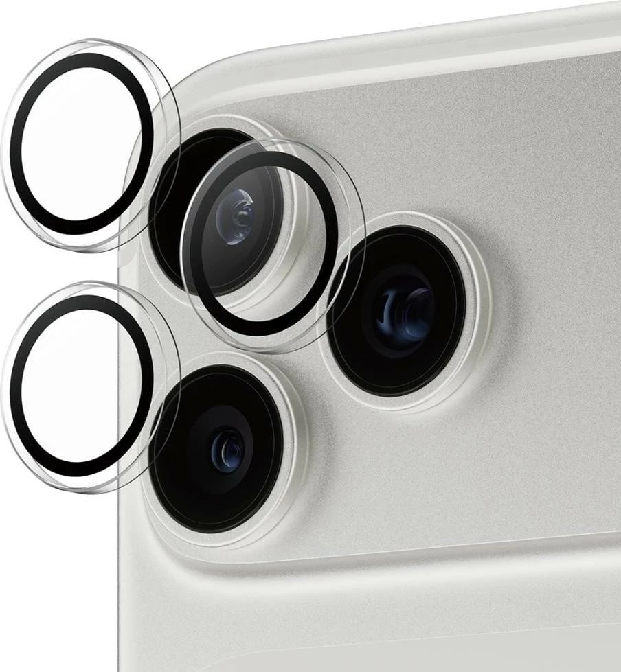 Mbështjellës xhami PanzerGlass për kamerë iPhone 16 Pro/16 Pro Max/17 Pro/17 Pro Max transparent