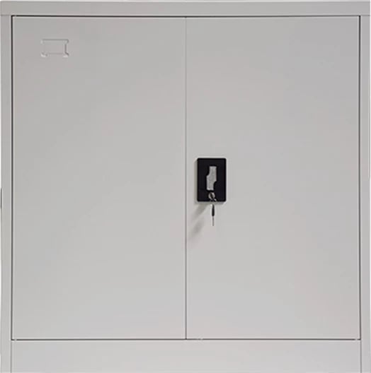 Kabinet metalik ngjyrë gri e lehtë 90x45x90cm