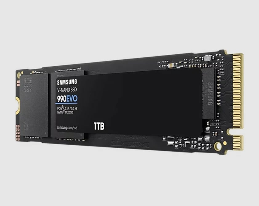 SSD Samsung 990 EVO, 1 TB, M.2, 5000 MB/s