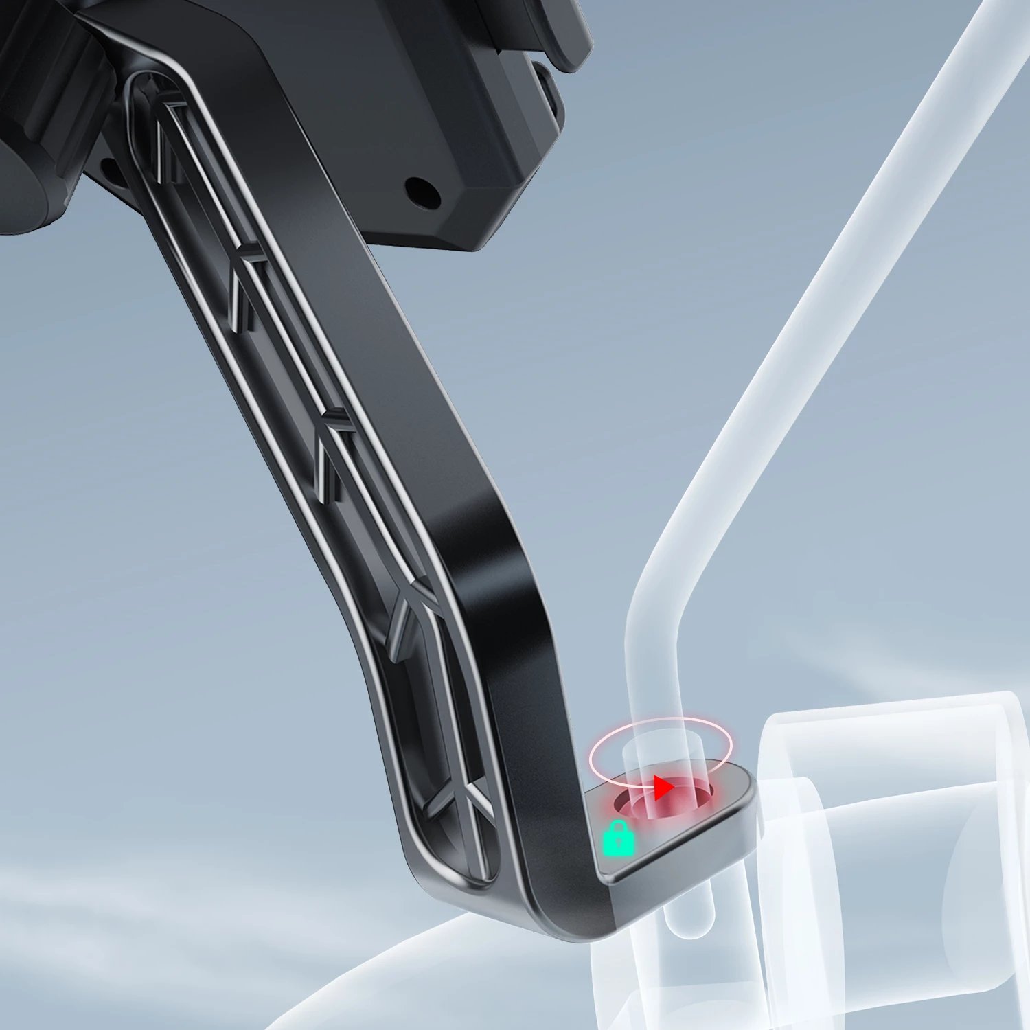 Mbështjellës telefoni për biçikletë/motoçikletë Dudao F7C+, i zi