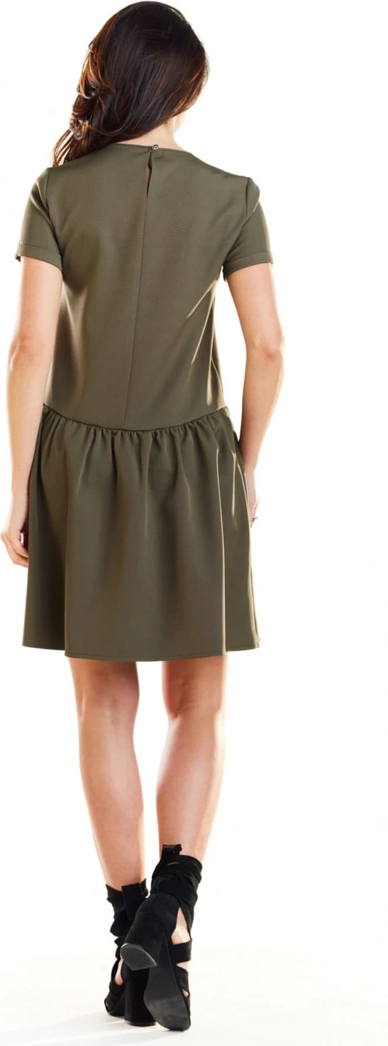 Fustan për femra awama model 129931, jeshil