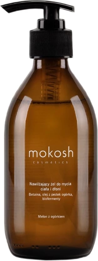 Xhel për trup dhe duar Mokosh me shalqi dhe kastravec për femra 300ml