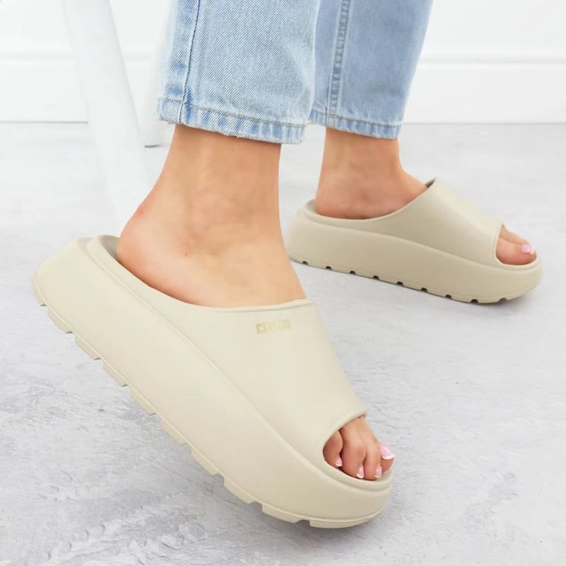 Papuqe femra Big Star, bezhë