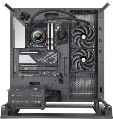 Ftohës me ujë për CPU Thermaltake Toughliquid 240 EX Pro ARGB, 2x120mm, bakër