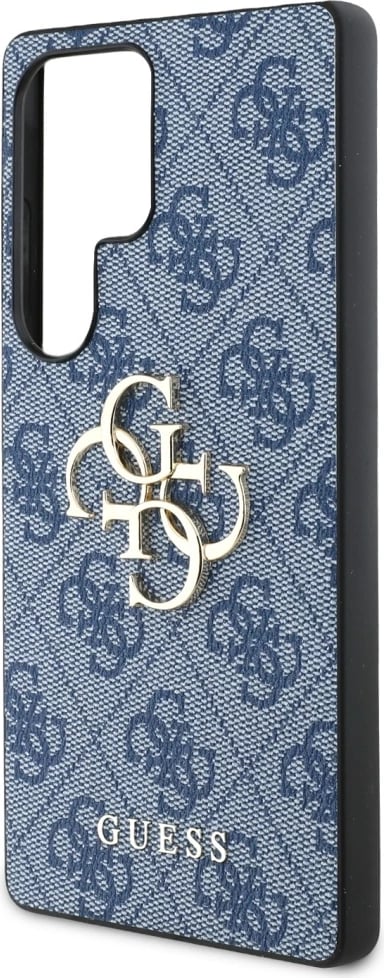 Mbështjellës Guess Big 4G Logo Classic Logo për Samsung Galaxy S25 Ultra, Kaltër