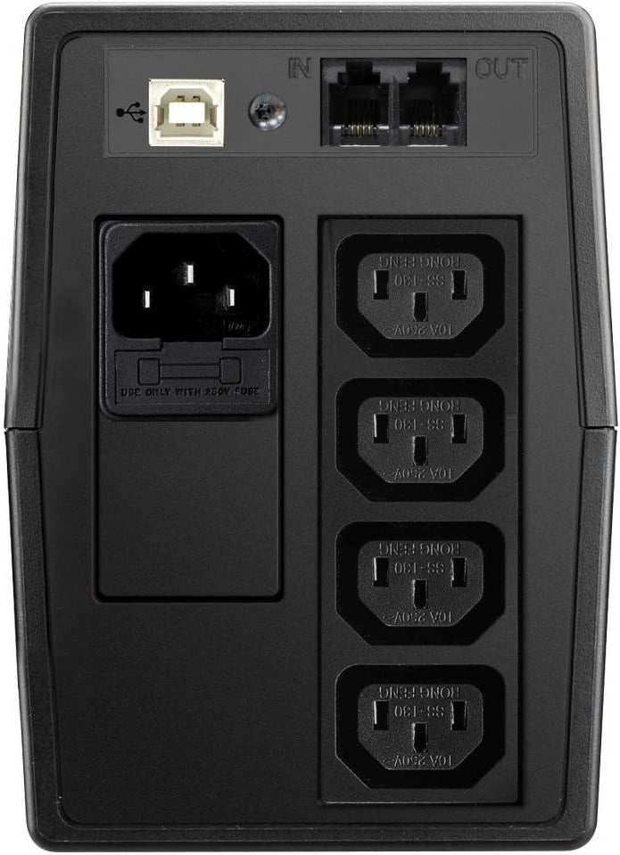 UPS ALLNET ALL90600T, 0.6 kVA, 360 W, e zezë