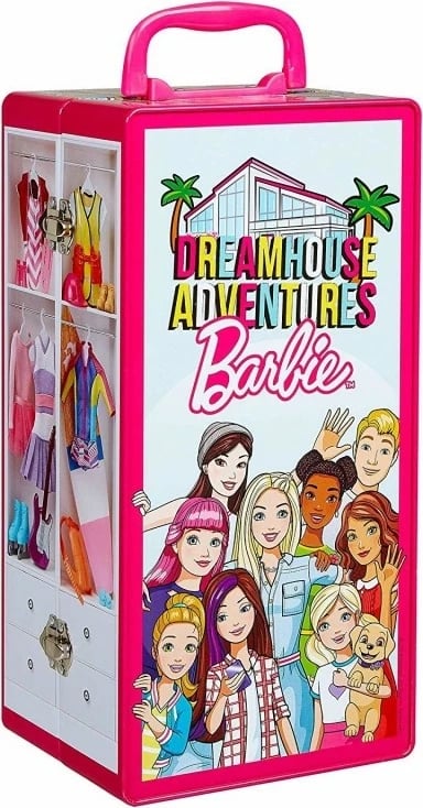 Dollap lodër Barbie Klein 5801, shumëngjyrësh