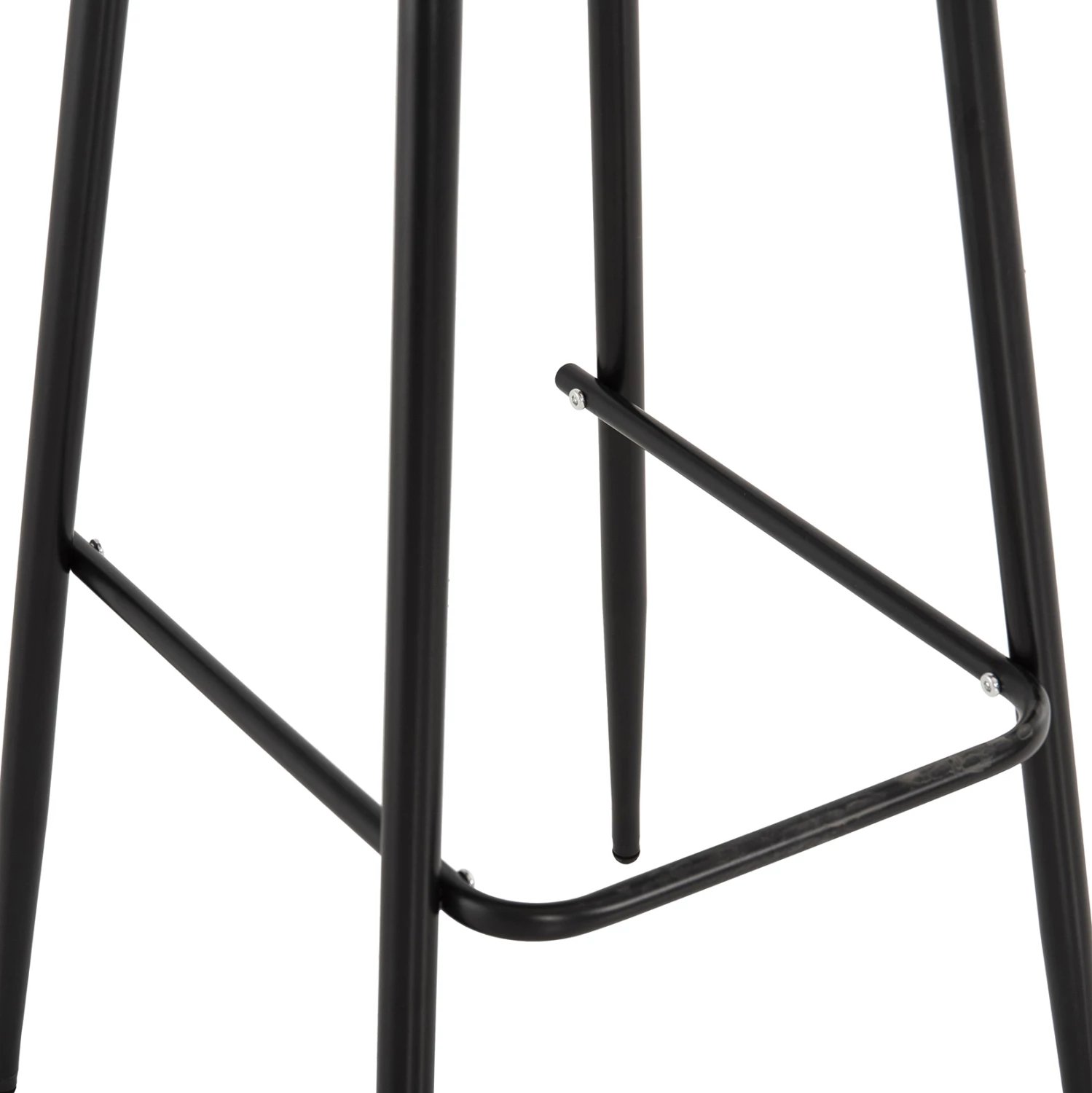 Karrige për bar AVAYA FH8686.13, polipropilenë ngjyrë kapuçino, këmbë metalike të zeza, 46x48x99H cm