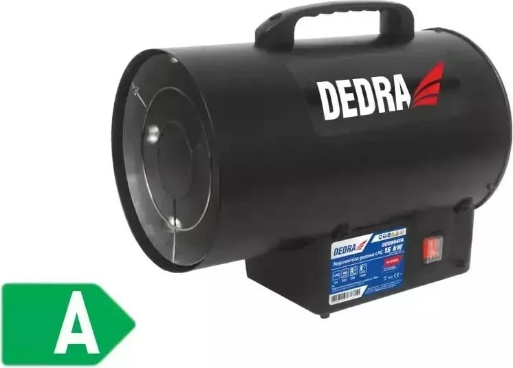 Ngrohës elektrik hapësinor DEDRA DED9941A, 15000 W, i zi