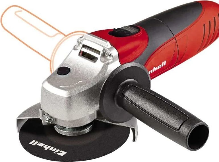 Grinder këndi Einhell TC-AG 125, 850 W, 12.5 cm, Kuq