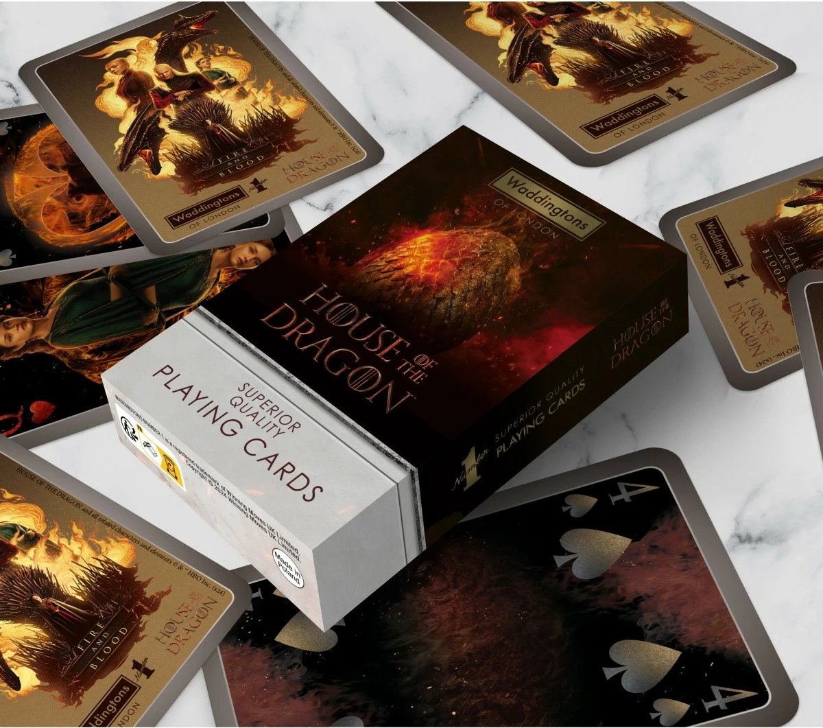 Letra loje Waddingtons House of the Dragon, 52+2 copë