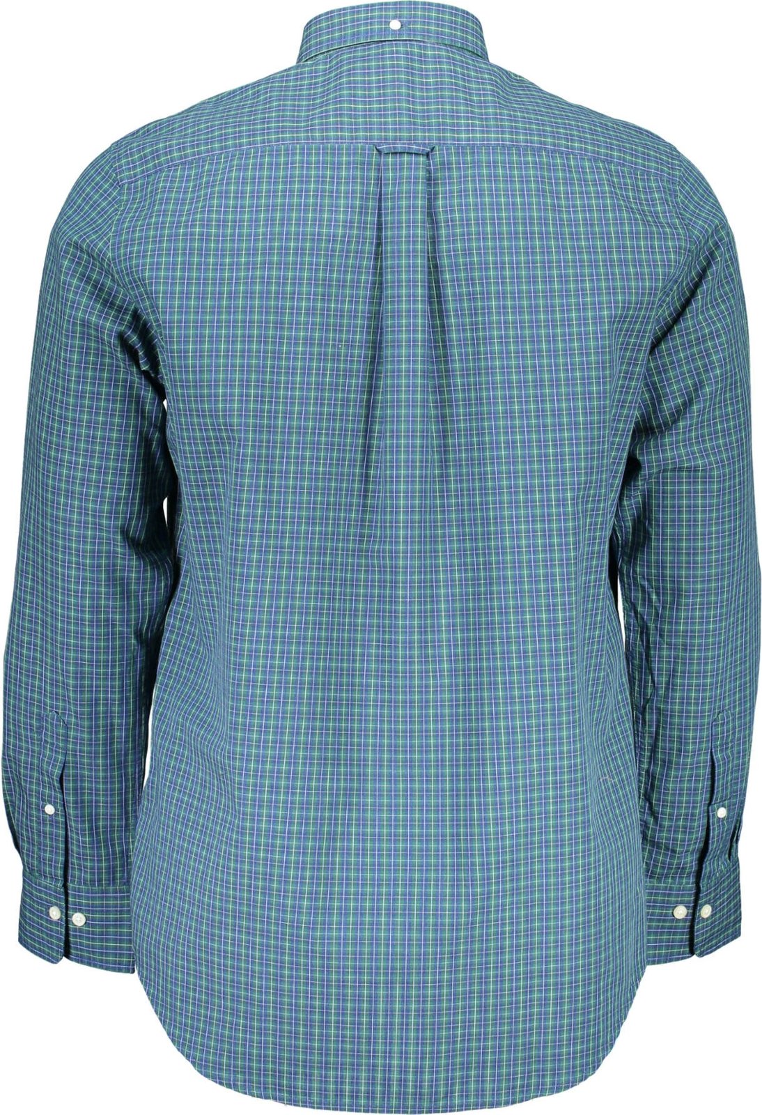 Këmishë për meshkuj GANT mëngë të gjata, e kaltër