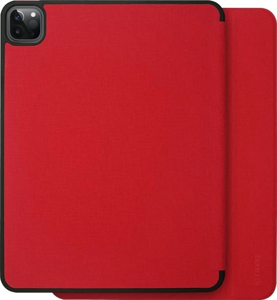 Mbështjellës CRONG FlexFolio për iPad Air 11, iPad Pro 11, me funksion për Apple Pencil, Kuq
