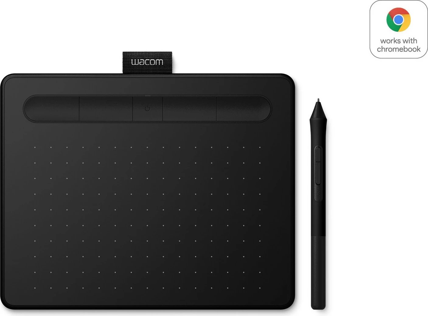 Tabletë grafike Wacom Intuos S Bluetooth, 2540 lpi, 152 x 95 mm, USB/Bluetooth, Pen, E zezë