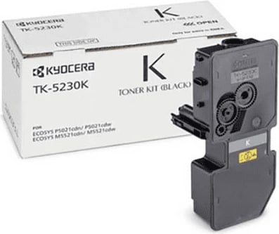 Toner, Kyocera, TK-5230K 1T02R90NL0, XL 2600 faqe, e zezë