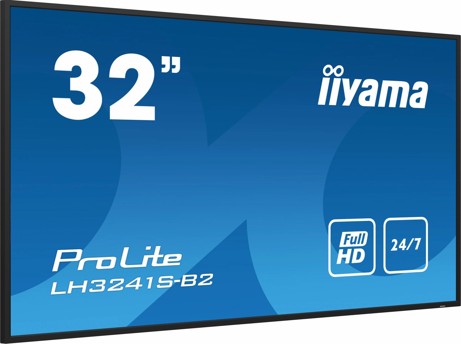 Monitor iiyama LH3241S-B2, 31.5", LED, Full HD, kiosk dizajn, e zezë
