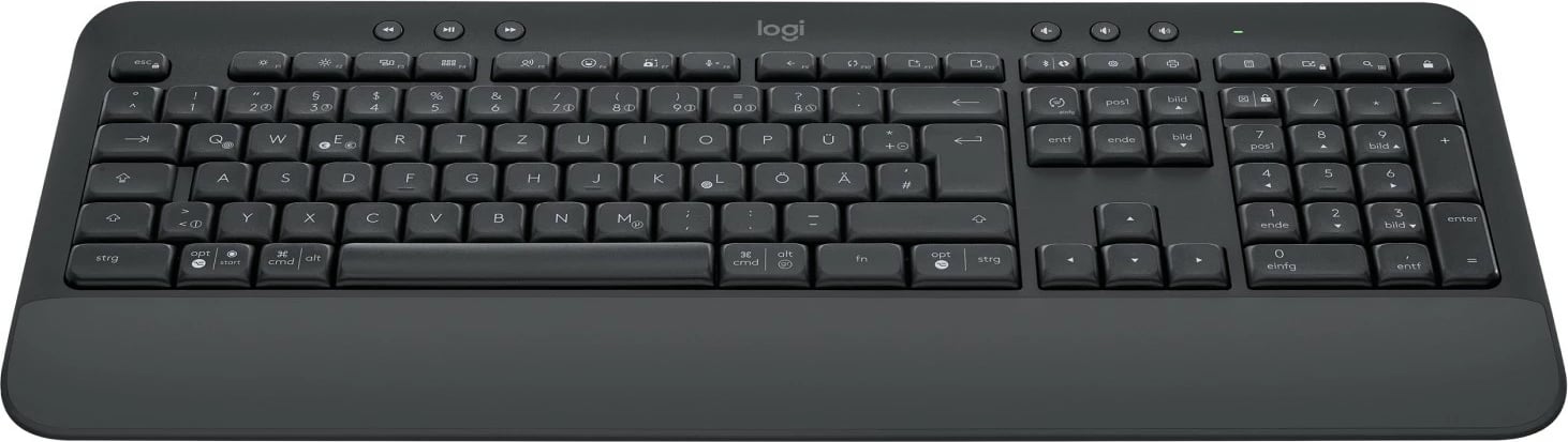 Tastierë Logitech SIGNATURE K650, Wireless, Bluetooth, QWERTZ, Graphite