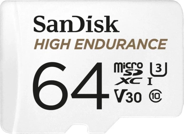 Kartë memorie SanDisk microSDXC V30, 64GB