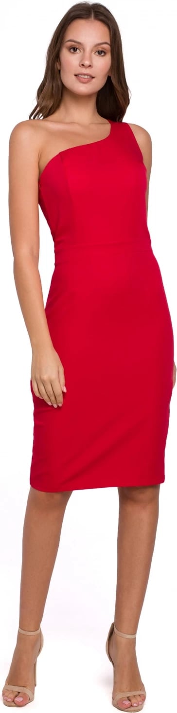 Fustan Makover 138542 femra, i kuq