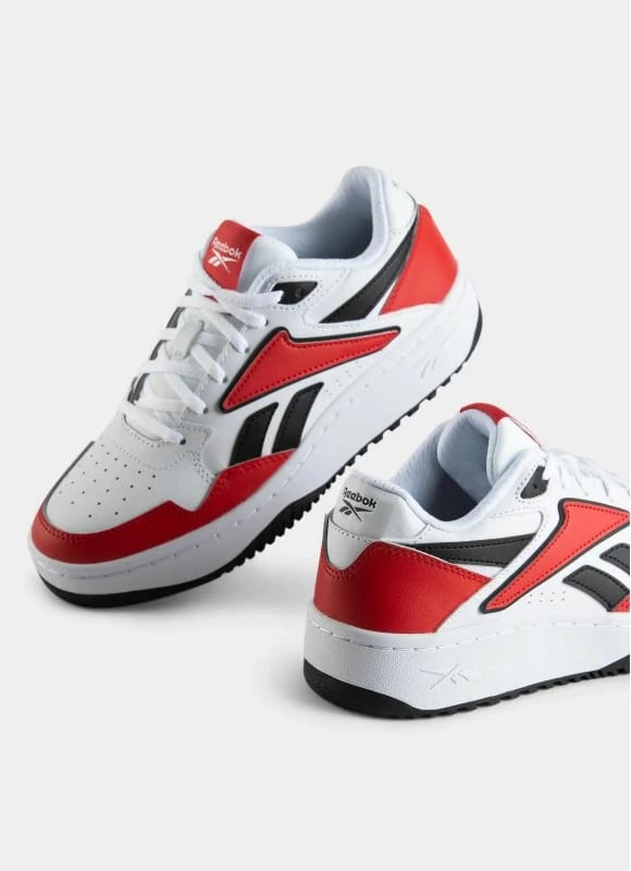 Atlete fëmijë Reebok, të bardha dhe të kuqe