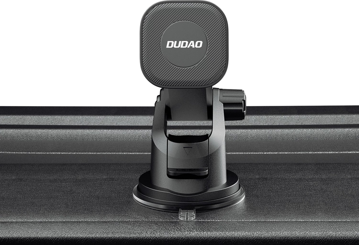 Mbajtës magnetik për celular Dudao F6Max me krah teleskopik, i zi