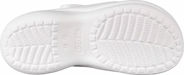 Papuqe për femra Crocs, të bardha