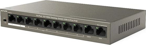 Switch Tenda TEF1110P-8-63W, 10/100 MB/s