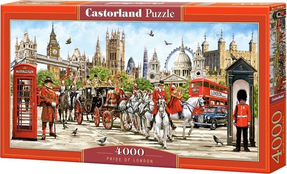 Puzzle Castorland 4000 pjesë Pride of London, 138x68cm