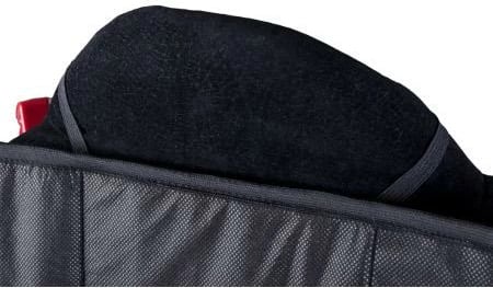 Mbulesë mbrojtëse nën ulëse makine, CARETERO, 133x50 cm, e zezë